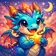 Colorful, expressive avatar depicting a vibrant aquatic creature with intricate patterns and dynamic pose.